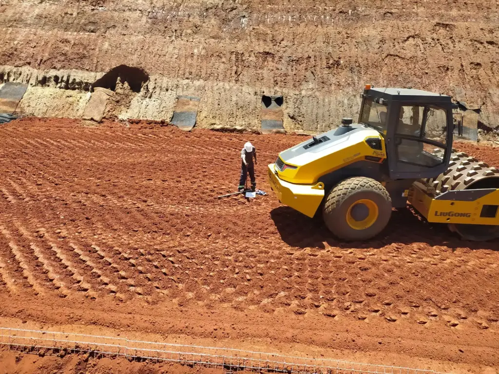 compactação de solo
